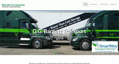 Desktop Screenshot of ggbarnett.com